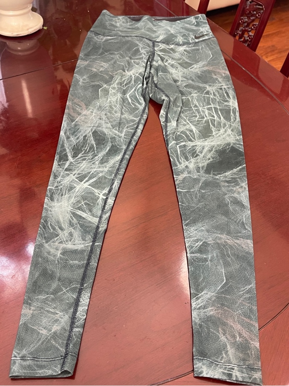 Nike Dri-FIT Teal Blue Athletic Leggings
